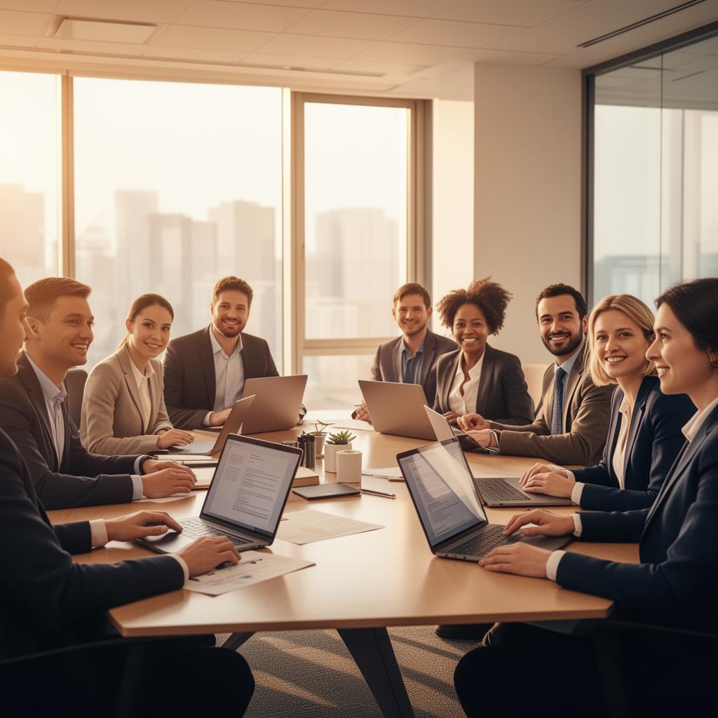 Team group meeting