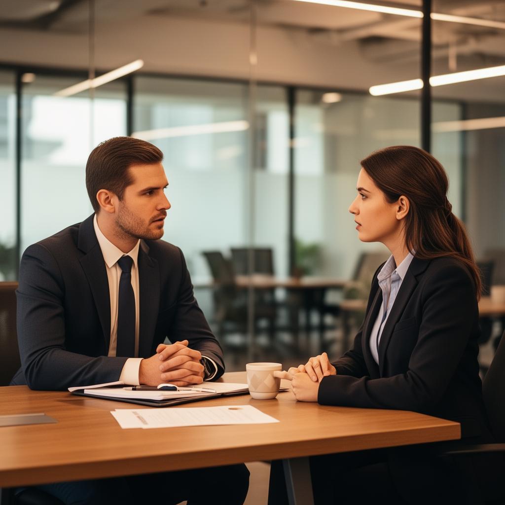 One-on-one meeting